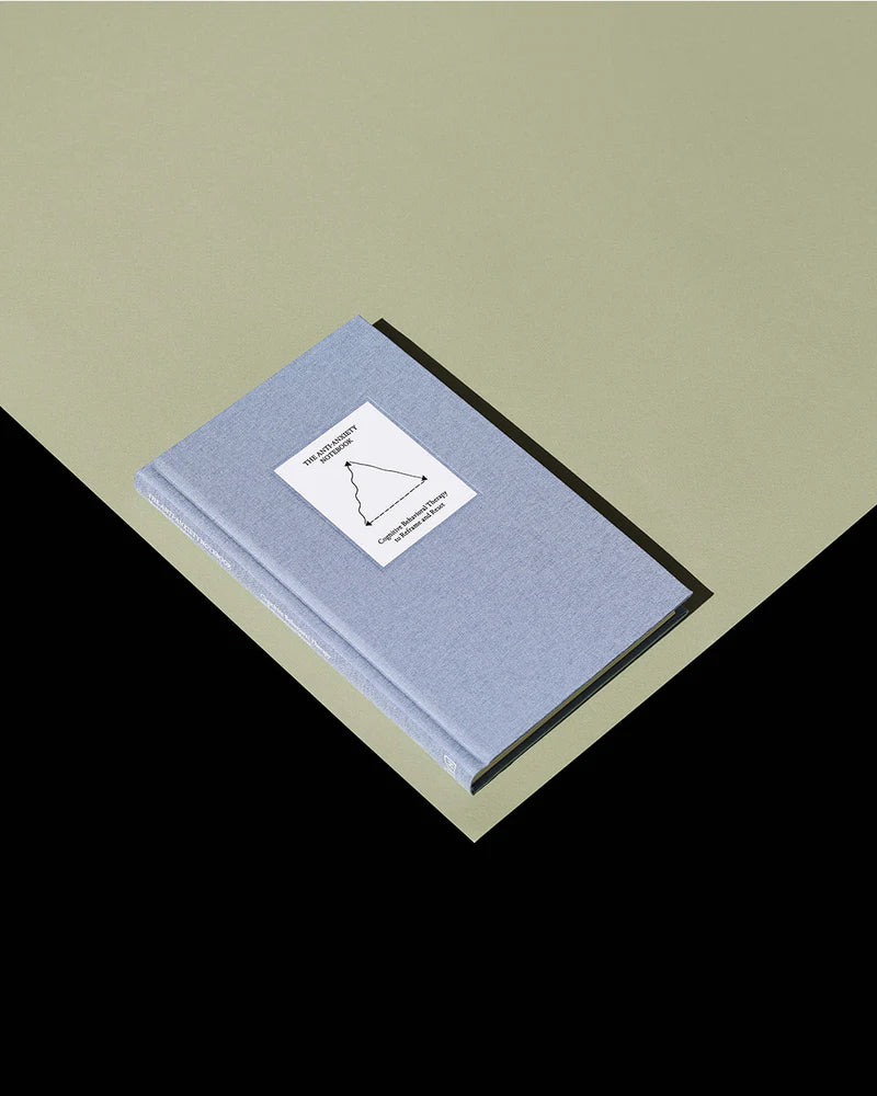 Therapy Notebooks The Anti-Anxiety Notebook - Grey, Gym & Wellness