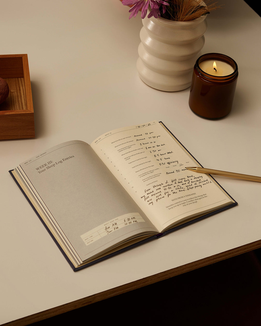 The Anti-Insomnia Notebook